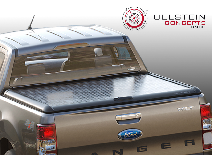 Ford Ranger Laderaumabdeckung (Alu-Cover) Mountain-Top Style