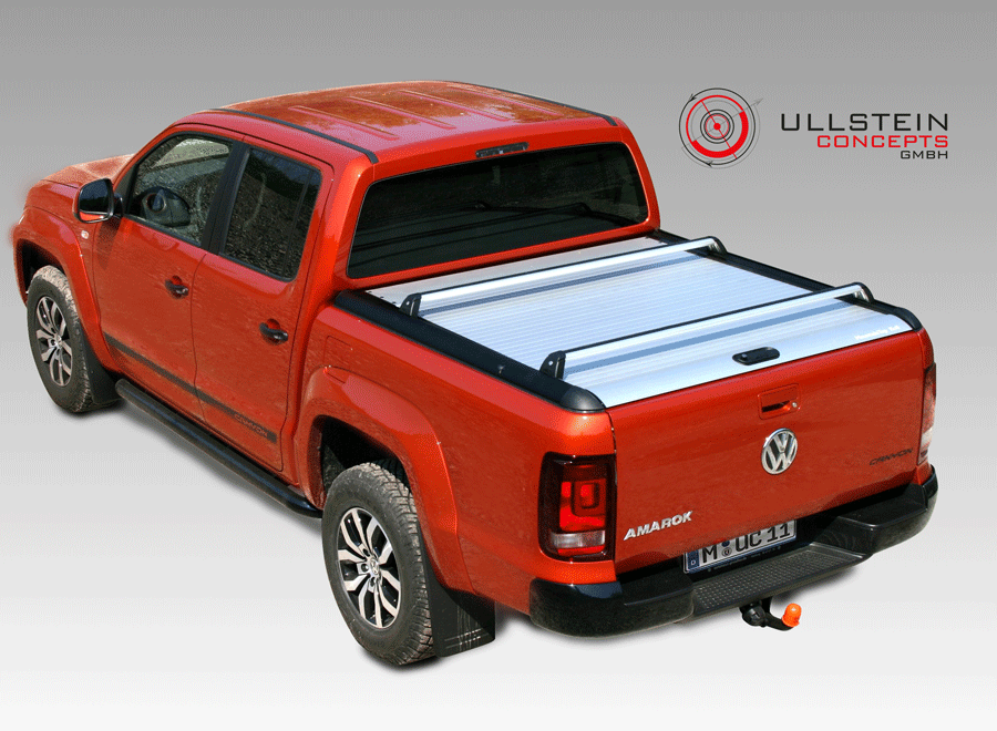 Volkswagen Amarok Laderaumabdeckung (Alu-Rollo) Mountain Top Roll - SILVER  EDITION Doppelkabine – oh - Ullstein Concepts GmbH