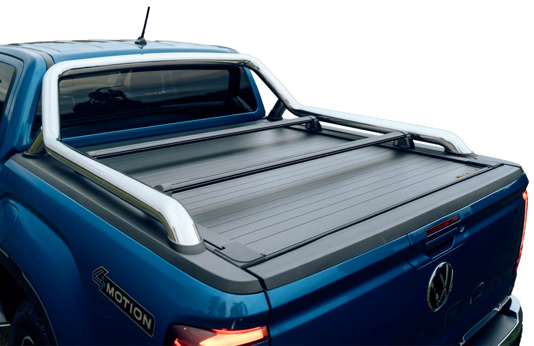 VW Amarok Baujahr 2023 Mountain Top EVOm manuelles Pickup-Rollo 