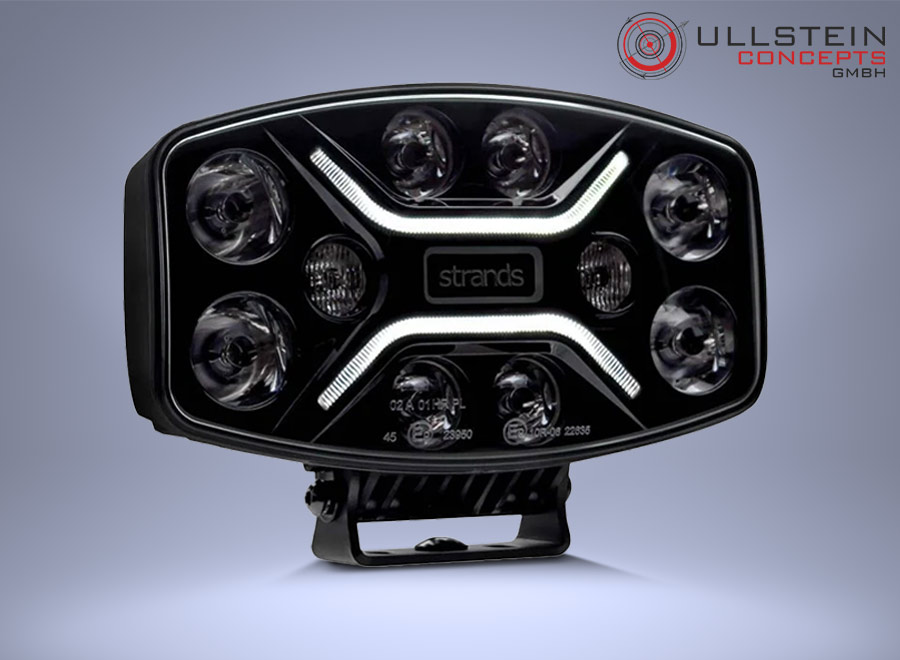 STRANDS Dark Knight Insane - LED Fernscheinwerfer mit Zulassung für PKW &  LKW - Ullstein Concepts GmbH